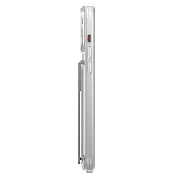 Uniq case Heldro Mount with Stand iPhone 15 Pro Max 6.7" transparent/lucent cleareng