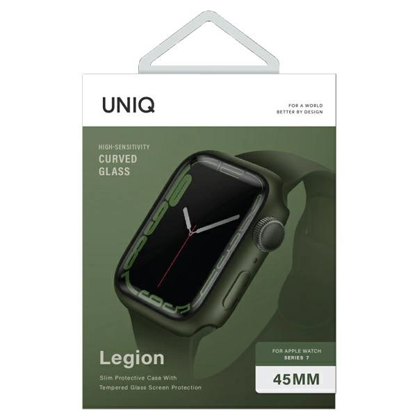 187674_2 Uniq Legion case for Apple Watch Series 7/8/9 45mm green/greeneng