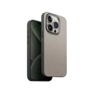 Uniq Lyden DS iPhone 15 Pro 6.1" Magclick Charging case beige-green/ivory-lichen greeneng