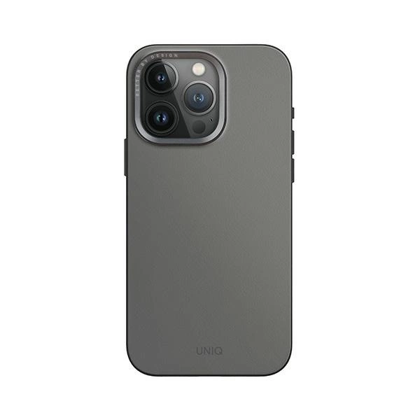 Uniq Lyden DS iPhone 15 Pro Max 6.7" Magclick Charging case grey-black/charcoal grey-blackeng