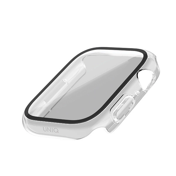 Uniq Nautic Apple Watch Series 7/8/9 41mm Case Transparent/Dove Cleareng