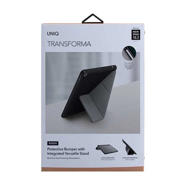 Uniq Transforma Rigor case for iPad 10.2" 2019 (7th generation) - blackeng