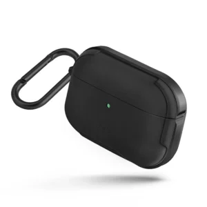 Uniq Valencia AirPods Pro Case Black/Midnight Black Antimicrobialeng