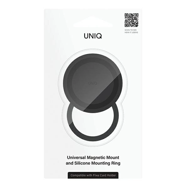 Uniq Flixa Magnetic Base magnetic base for mounting black/jet blackeng