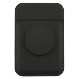 Uniq Flixa Magnetic Card Wallet with Stand Black/Jet Black MagSafeeng