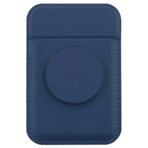 Uniq Flixa magnetic card wallet with stand navy blueeng