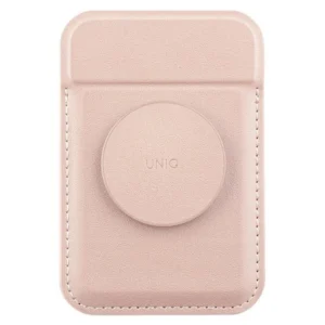 Uniq Flixa Magnetic Card Wallet with Stand Pink/Blush Pink MagSafeeng