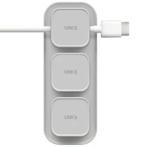 Uniq Pod Mag magnetic cable organizer + base gray/chalk grayeng