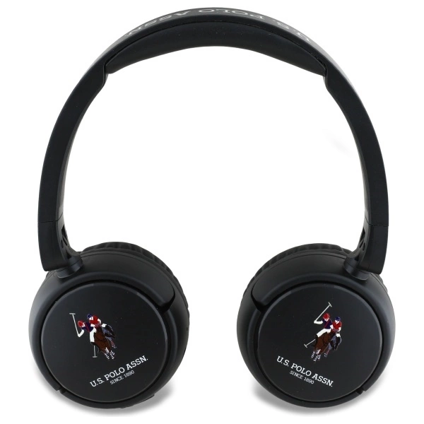 US Polo Bluetooth Headphones USHPV6PUNK Black/Black DH Color Logoeng