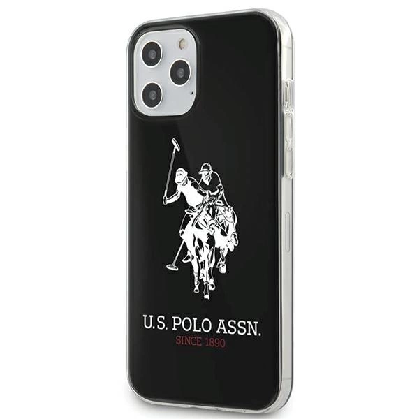 US Polo Shiny Big Logo Case for iPhone 12 / 12 Pro 6.1" - Blackeng