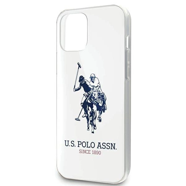 US Polo USHCP12MTPUHRWH iPhone 12/12 Pro 6.1" white Shiny Big Logoeng