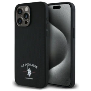 US Polo USHCP15XPARK iPhone 15 Pro Max 6.7" black/black Printed DH Logoeng