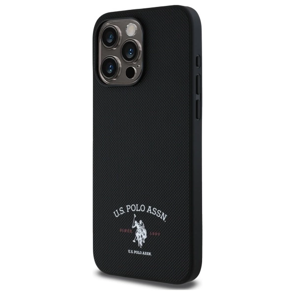 US Polo USHCP15XPARK iPhone 15 Pro Max 6.7" black/black Printed DH Logoeng