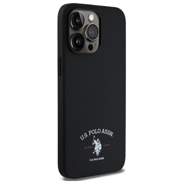 US Polo USHCP15XPARK iPhone 15 Pro Max 6.7" black/black Printed DH Logoeng