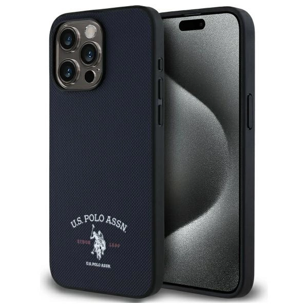 US Polo USHCP15XPARV iPhone 15 Pro Max 6.7" Navy Printed DH Logoeng