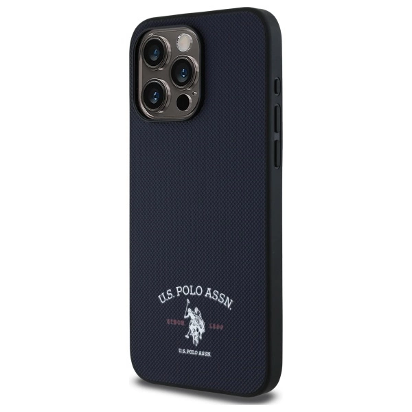 US Polo USHCP15XPARV iPhone 15 Pro Max 6.7" Navy Printed DH Logoeng