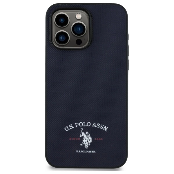 US Polo USHCP15XPARV iPhone 15 Pro Max 6.7" Navy Printed DH Logoeng