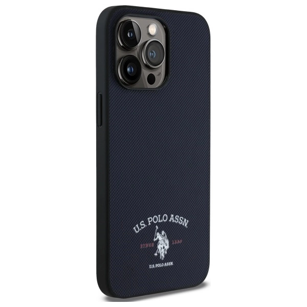 US Polo USHCP15XPARV iPhone 15 Pro Max 6.7" Navy Printed DH Logoeng