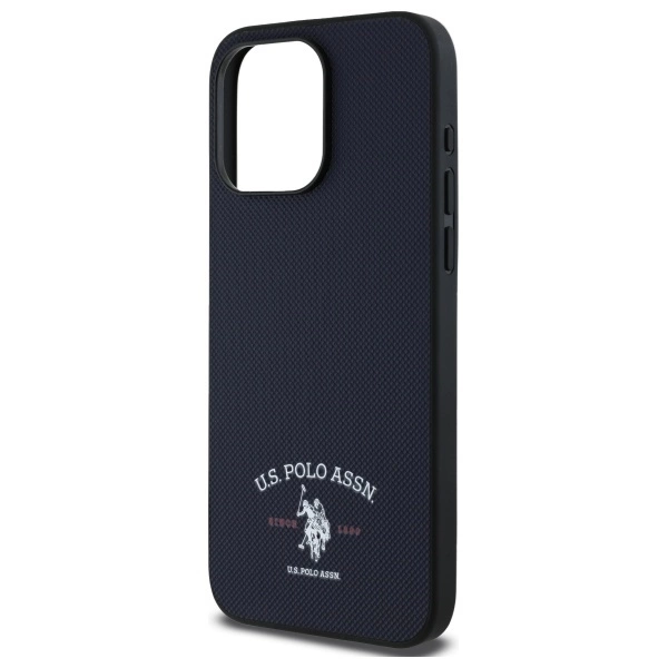 US Polo USHCP15XPARV iPhone 15 Pro Max 6.7" Navy Printed DH Logoeng