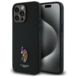 US Polo USHCP15XPEMK iPhone 15 Pro Max 6.7" black/black Embroidered DH Coloreng