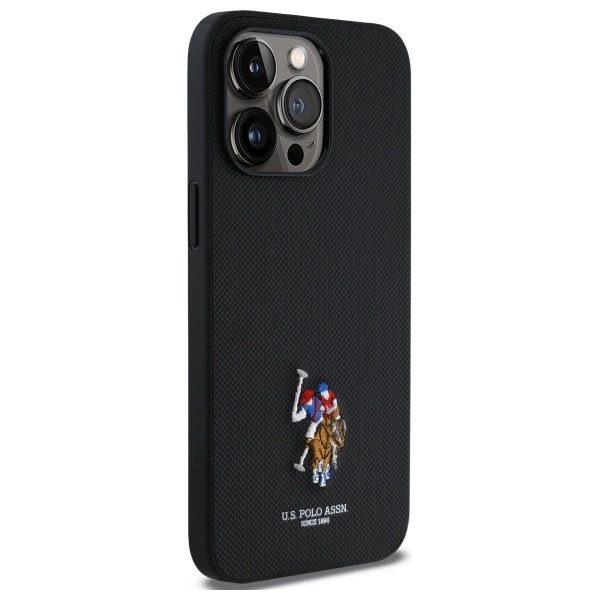 US Polo USHCP15XPEMK iPhone 15 Pro Max 6.7" black/black Embroidered DH Coloreng