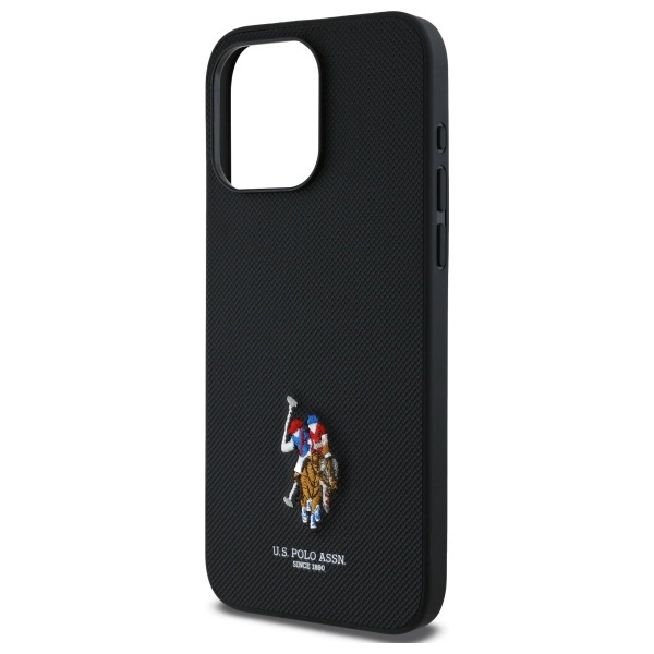 US Polo USHCP15XPEMK iPhone 15 Pro Max 6.7" black/black Embroidered DH Coloreng