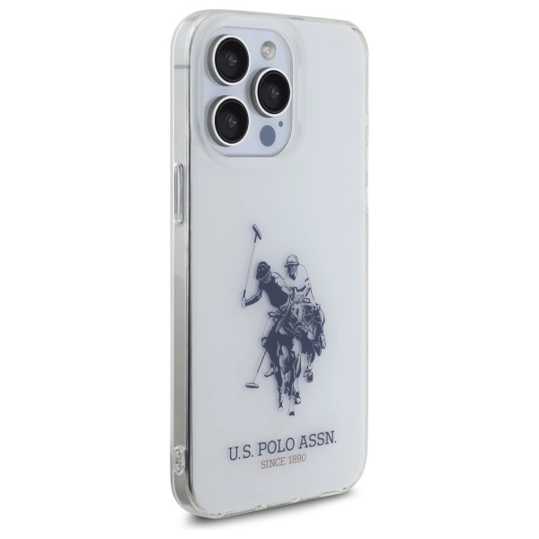 US Polo USHCP15XTPUHRBH iPhone 15 Pro Max 6.7" white Shiny Big Logoeng