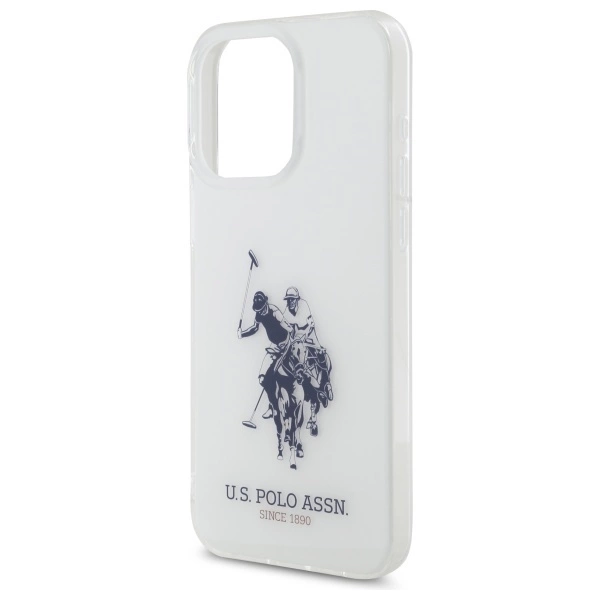 US Polo USHCP15XTPUHRBH iPhone 15 Pro Max 6.7" white Shiny Big Logoeng
