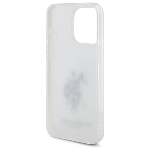 US Polo USHCP15XTPUHRBH iPhone 15 Pro Max 6.7" white Shiny Big Logoeng