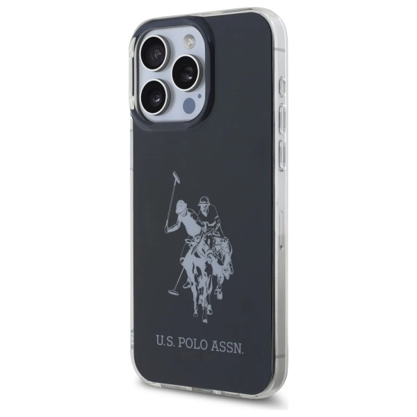 US Polo USHCP15XTPUHRBK iPhone 15 Pro Max 6.7" black/black Shiny Big Logoeng