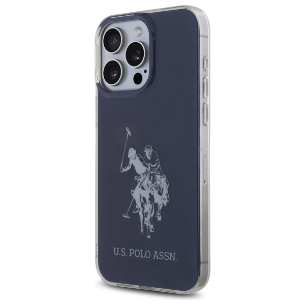 US Polo USHCP15XTPUHRBV iPhone 15 Pro Max 6.7" blue/blue Shiny Big Logoeng