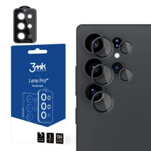 3mk Lens Protection Pro Black Camera Lens Glass for Samsung Galaxy S25 Ultraeng