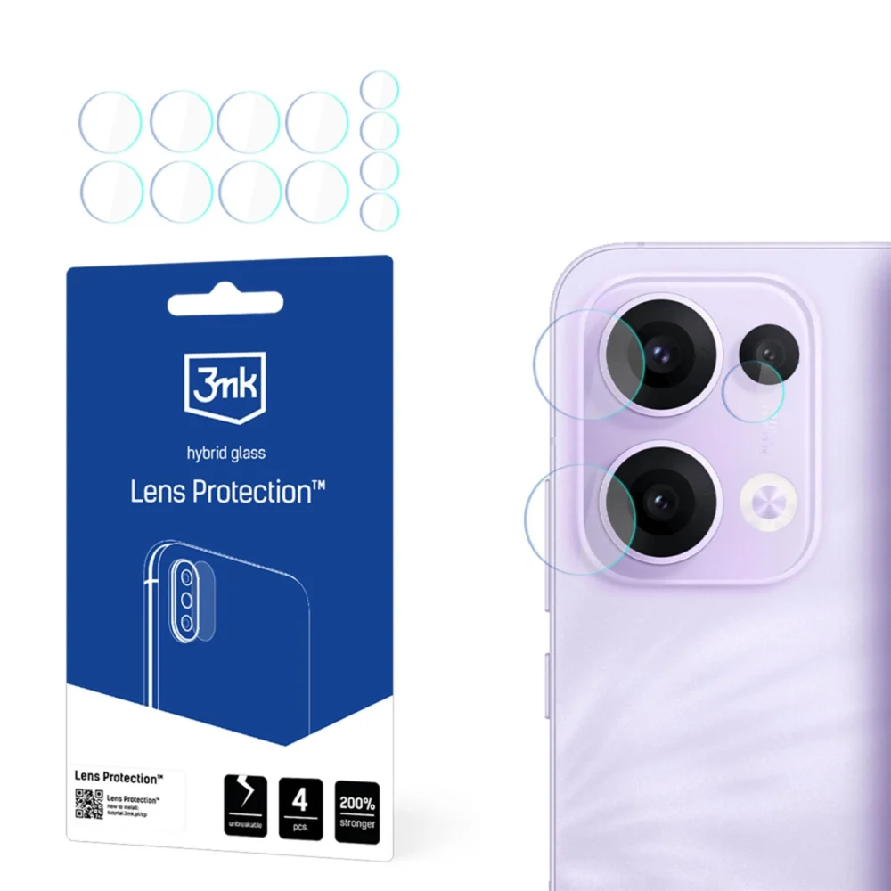 Camera lens glass 3mk Lens Protection for Oppo Reno 13eng