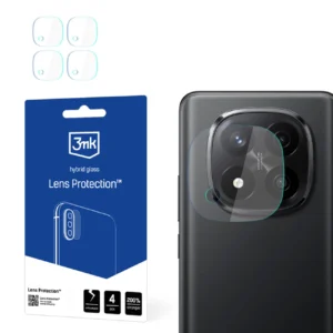 Hybrid Glass for Camera Lens 3mk Lens Protection for Xiaomi Redmi Note 14 Pro+eng