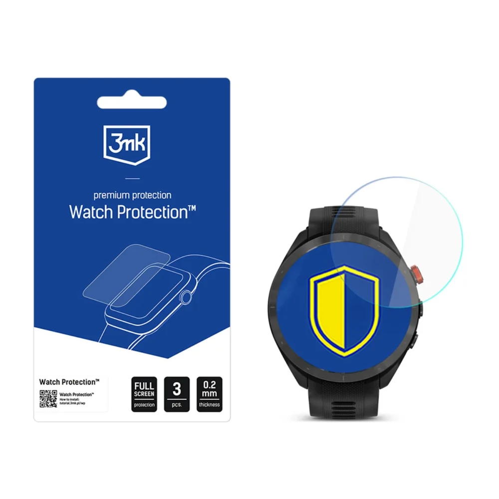 Smartwatch Screen Protector 3mk Watch Protection FlexibleGlass for Garmin Approach S70 47mmeng