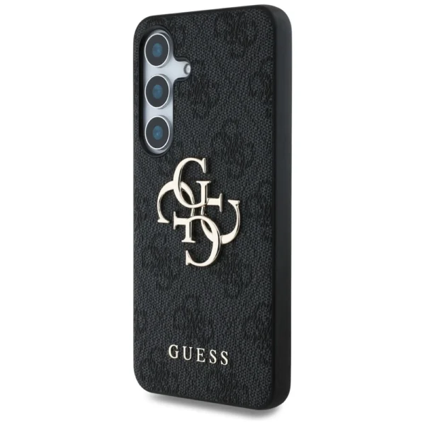 Guess Big 4G Logo Classic Logo Case for Samsung Galaxy S25 Blackeng