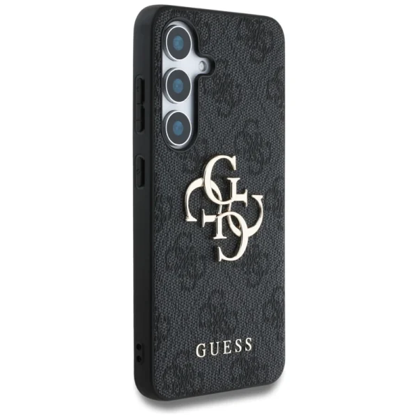 Guess Big 4G Logo Classic Logo Case for Samsung Galaxy S25 Blackeng