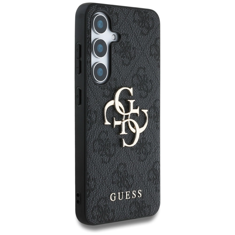 Guess Big 4G Logo Classic Logo Case for Samsung Galaxy S25 Blackeng