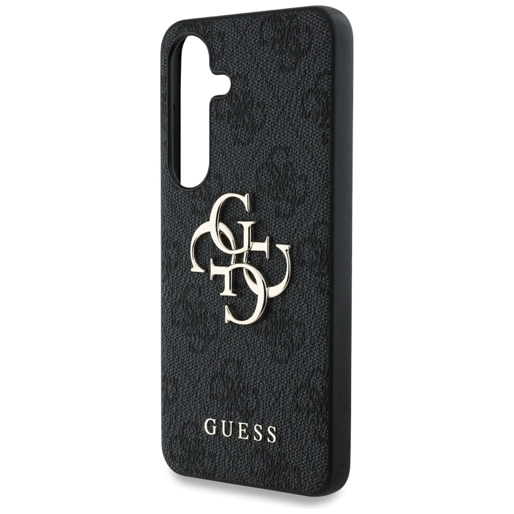 Guess Big 4G Logo Classic Logo Case for Samsung Galaxy S25 Blackeng