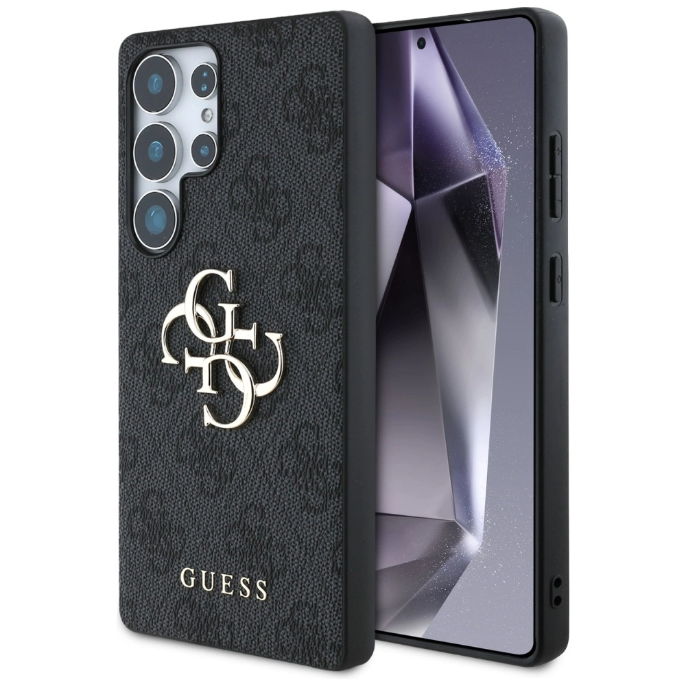 Guess Big 4G Logo Classic Logo Case for Samsung Galaxy S25 Ultra Blackeng