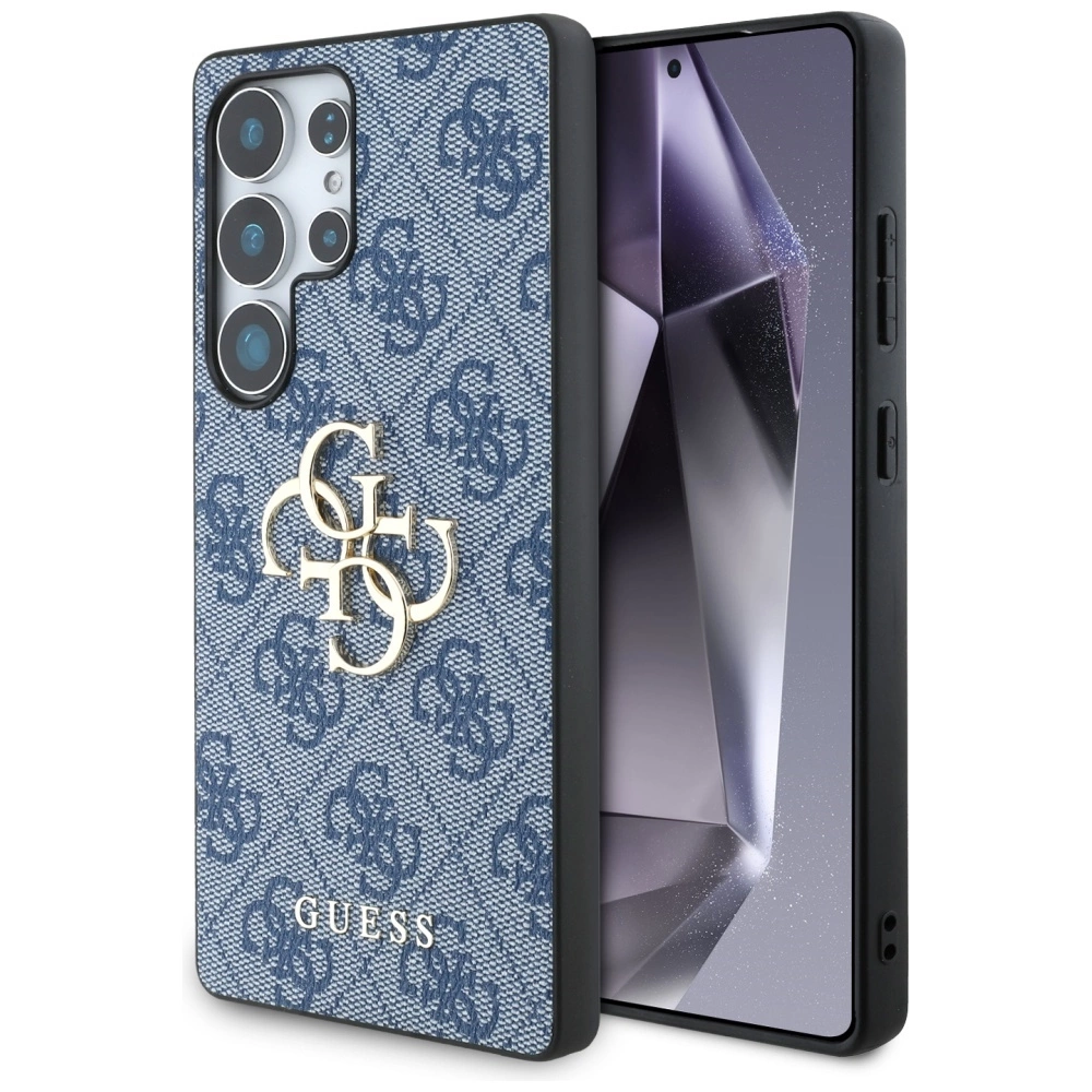 Guess Big 4G Logo Classic Logo case for Samsung Galaxy S25 Ultra blueeng
