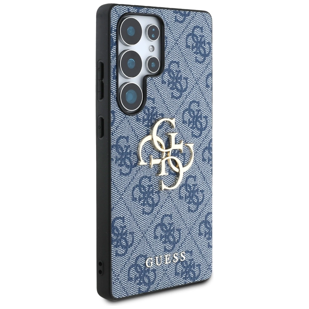 Guess Big 4G Logo Classic Logo case for Samsung Galaxy S25 Ultra blueeng