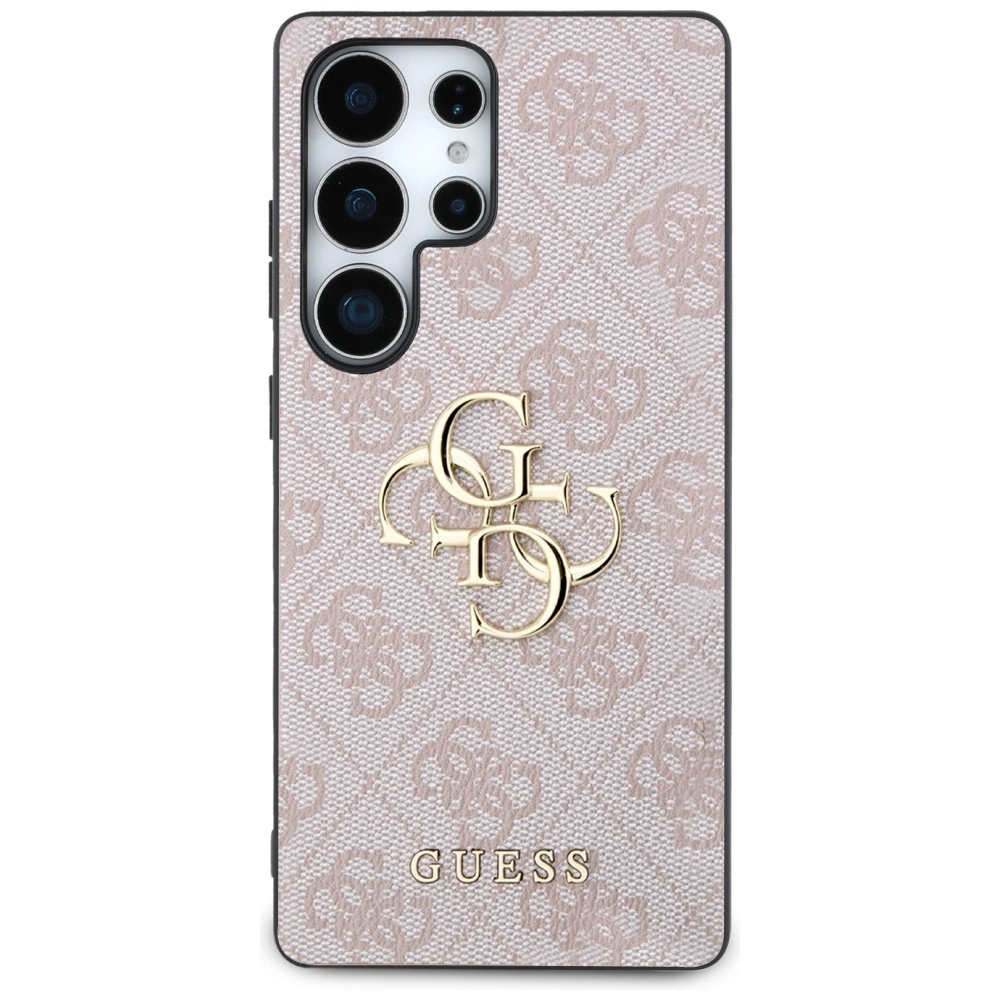 Guess Big 4G Logo Classic Logo Case for Samsung Galaxy S25 Ultra Pinkeng