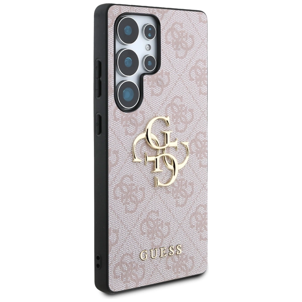Guess Big 4G Logo Classic Logo Case for Samsung Galaxy S25 Ultra Pinkeng