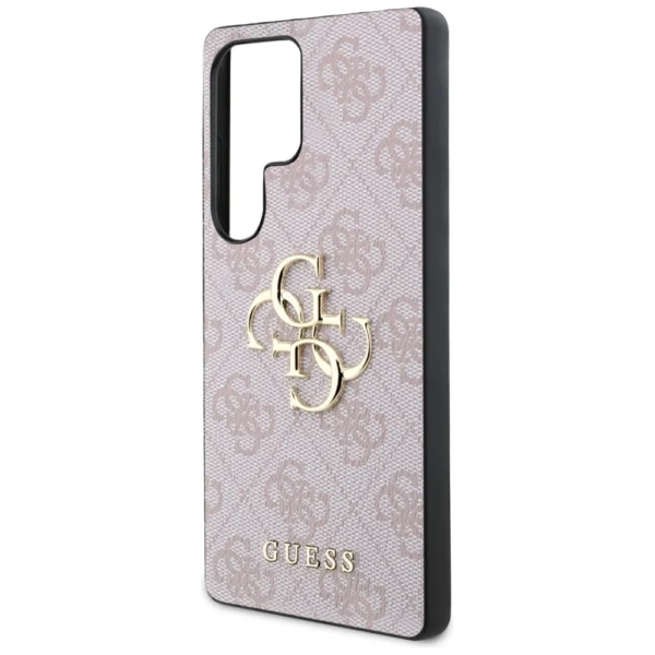 Guess Big 4G Logo Classic Logo Case for Samsung Galaxy S25 Ultra Pinkeng