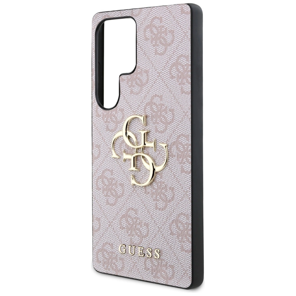 Guess Big 4G Logo Classic Logo Case for Samsung Galaxy S25 Ultra Pinkeng