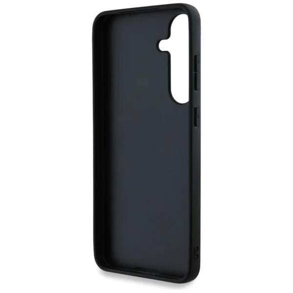 Guess Fixed Glitter Big 4G Metal Logo case for Samsung Galaxy S25 Plus blackeng