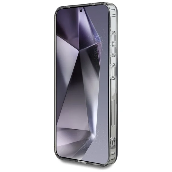 Guess Rhinestones Printed Classic Logo MagSafe Samsung Galaxy S25 case blackeng