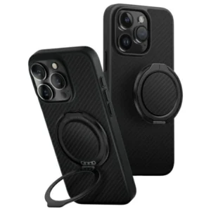 Uniq Keva Air iPhone 16 Pro Max 6.9" Magclick Charging case black/carbon blackeng