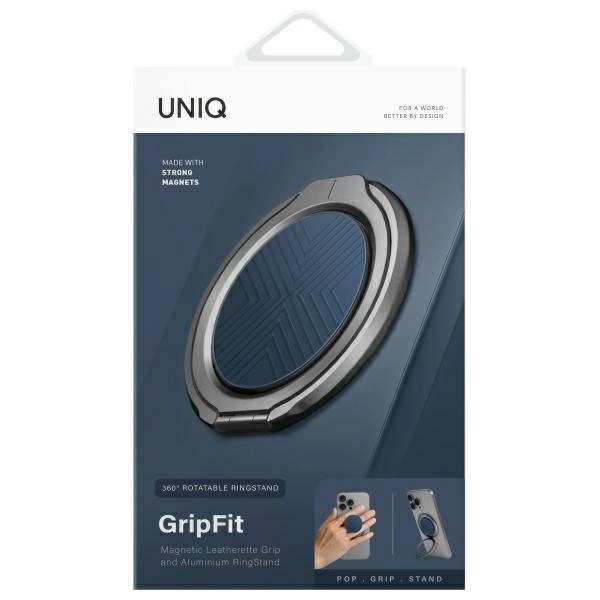 Uniq Gripfit 360 Magnetic Mount&Kickstand Magnetic Holder blue/sapphire blueeng